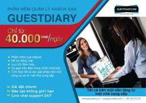 GuestDiary - giải pháp tối ưu về quản trị cho chủ khách sạn, nhà nghỉ tại Việt Nam