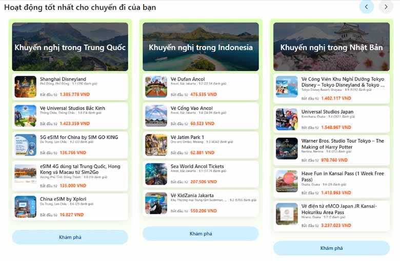 Công viên giải trí - Lựa chọn du lịch hàng đầu của các gia đình hiện đại

