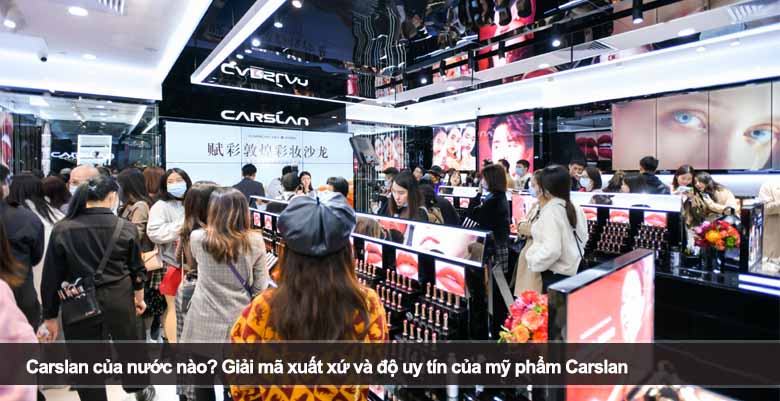 Carslan của nước nào? Giải mã xuất xứ và độ uy tín của mỹ phẩm Carslan 