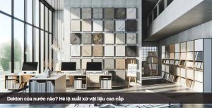 Dekton của nước nào? Hé lộ xuất xứ vật liệu cao cấp