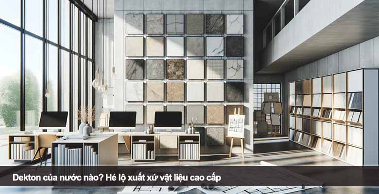 Dekton của nước nào? Hé lộ xuất xứ vật liệu cao cấp